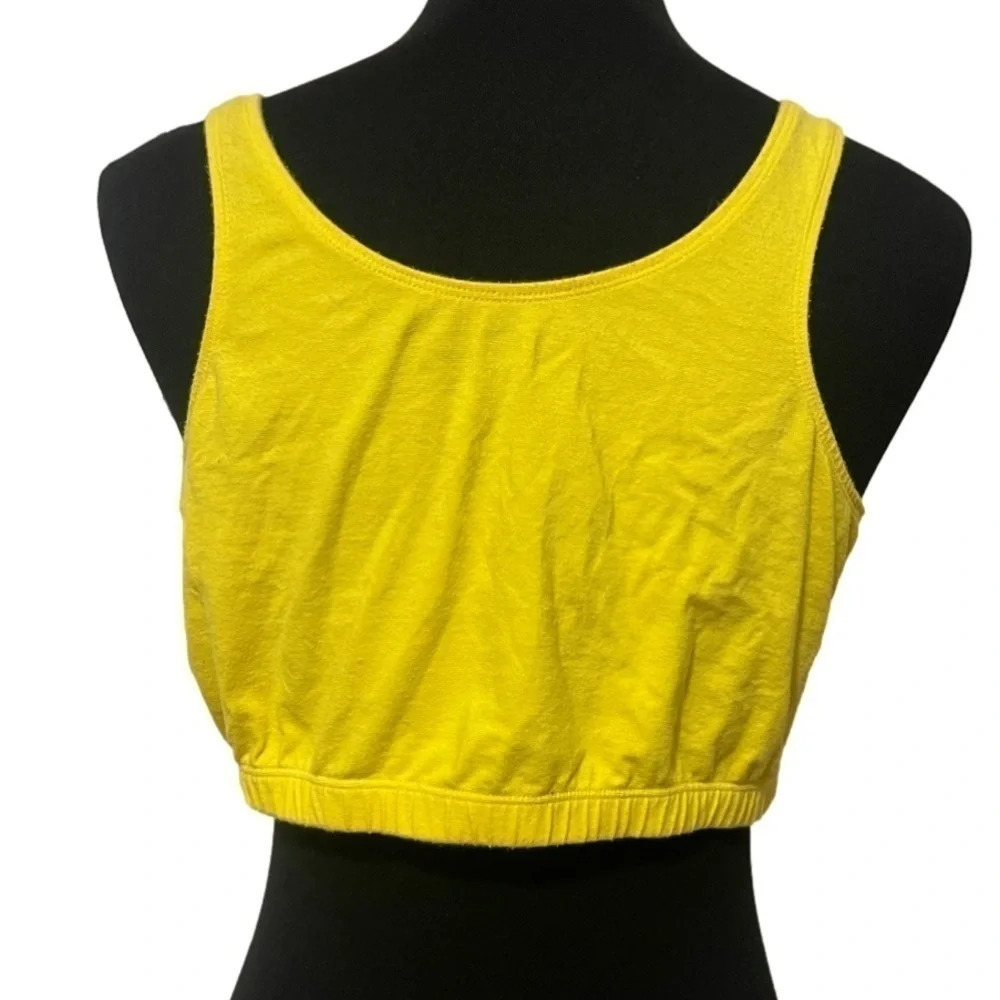 Fruit of the loom size 44 yellow sports bra - Picture 2 of 4